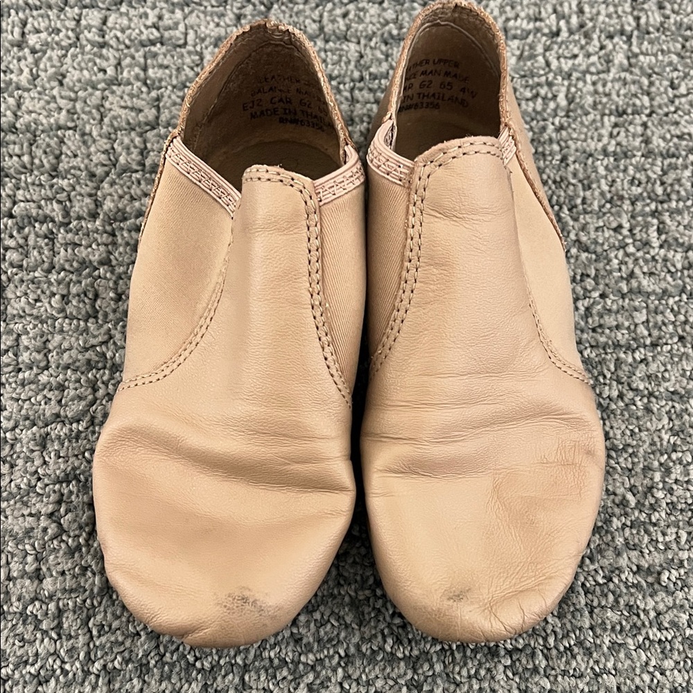 Capezio Tan Kids Shoes Jazz